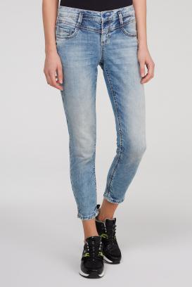 Slim Fit Jeans KI:RY mit Doppelknopf