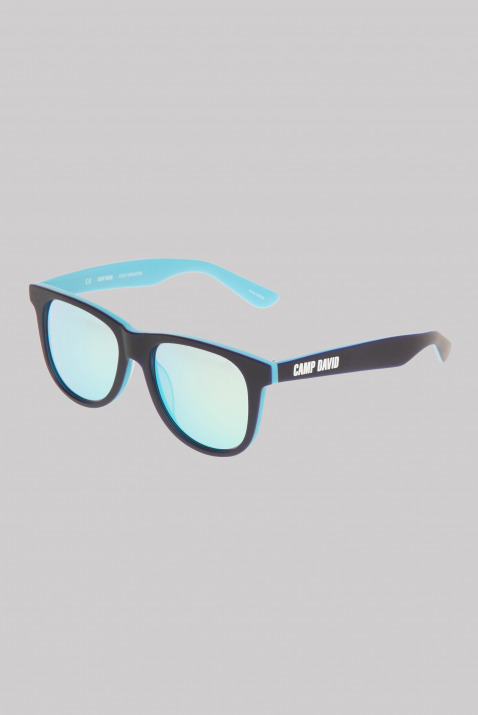 Sonnenbrille mit Vollrandfassung Farbe : blue / aqua ,  Größe:  none