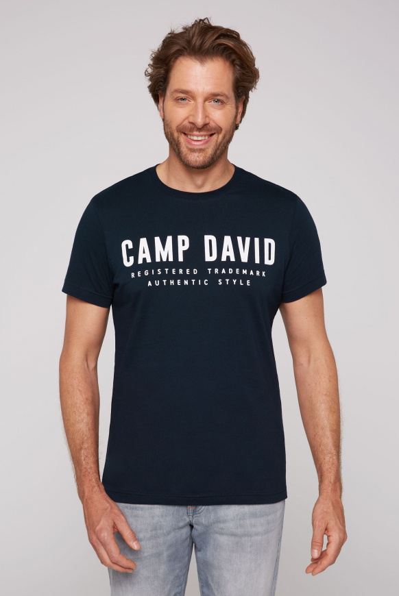 Soccx Basic Logo T-Shirt blue navy