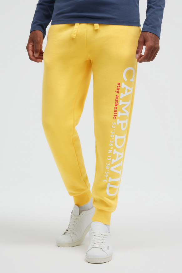 Jogginghose mit Logo Rubber Print