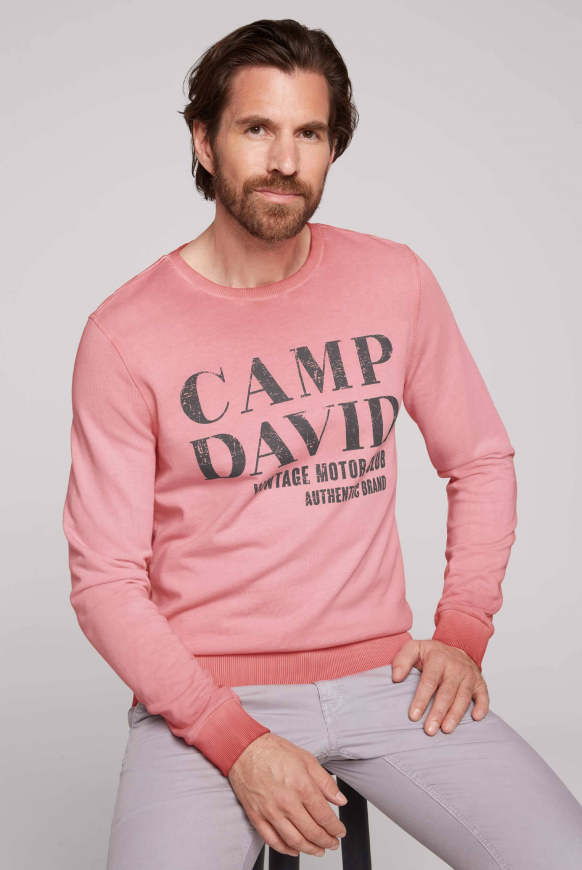 Soccx Sweatshirt mit Vintage Print sunrise