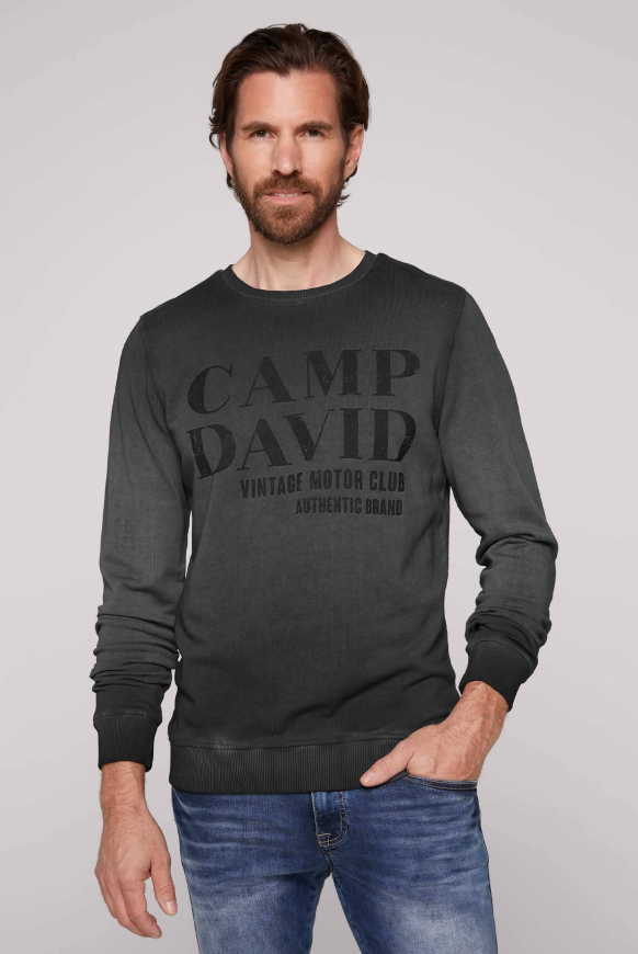 Soccx Sweatshirt mit Vintage Print black