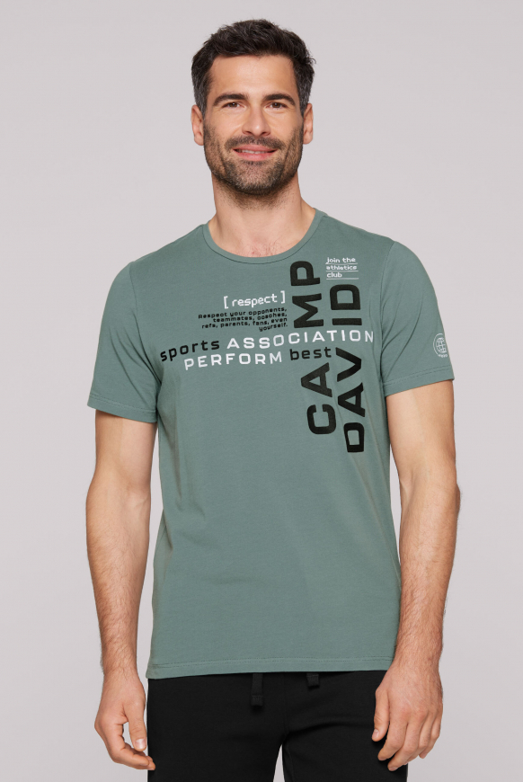 T-Shirt mit Rubber Print