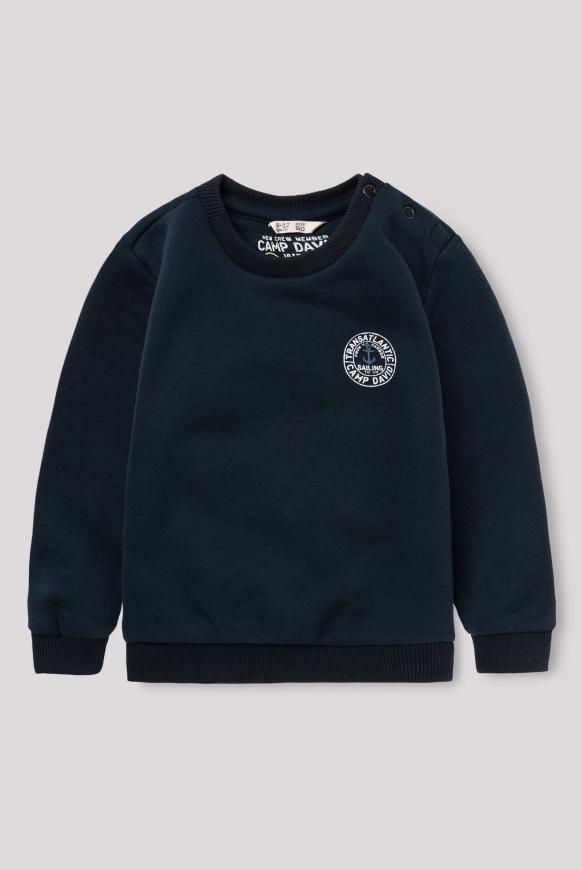 Baby Sweatshirt mit Label Prints