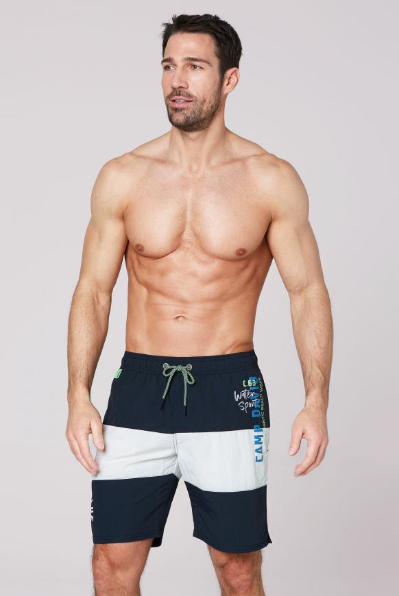 Badehose mit Colour-Blocking