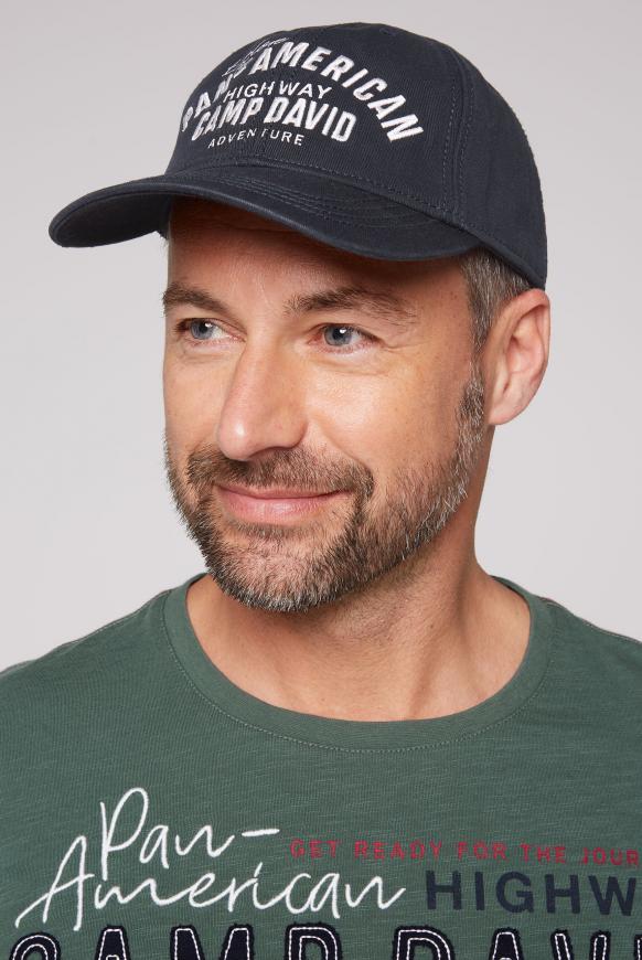 Base Cap mit Logo Artwork blue navy