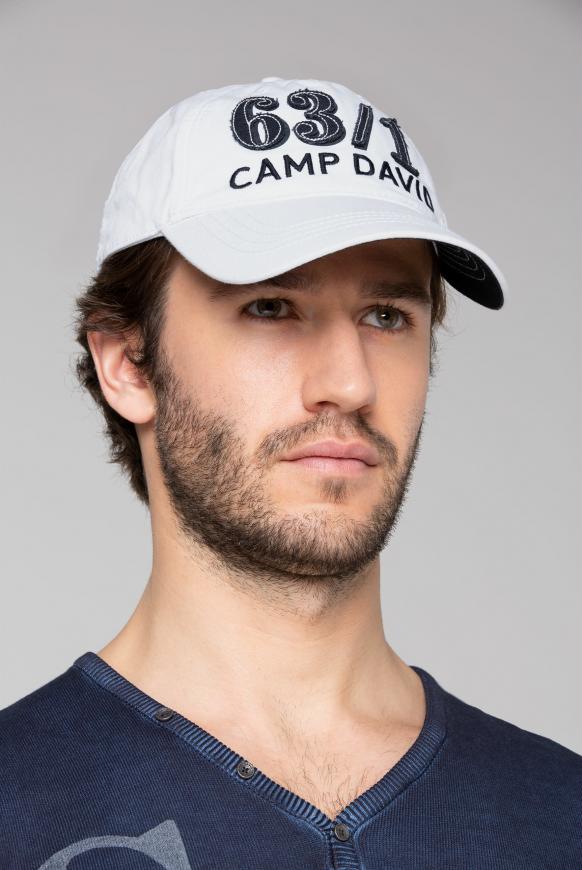 Base Cap Stone Washed mit Artwork