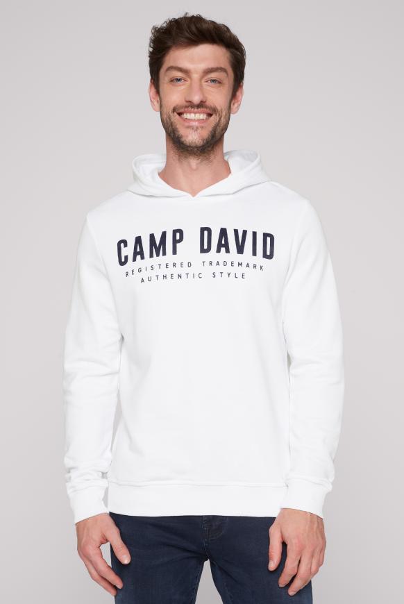 CAMP DAVID & SOCCX | Kapuzensweatshirt mit Logo Artworks mission red