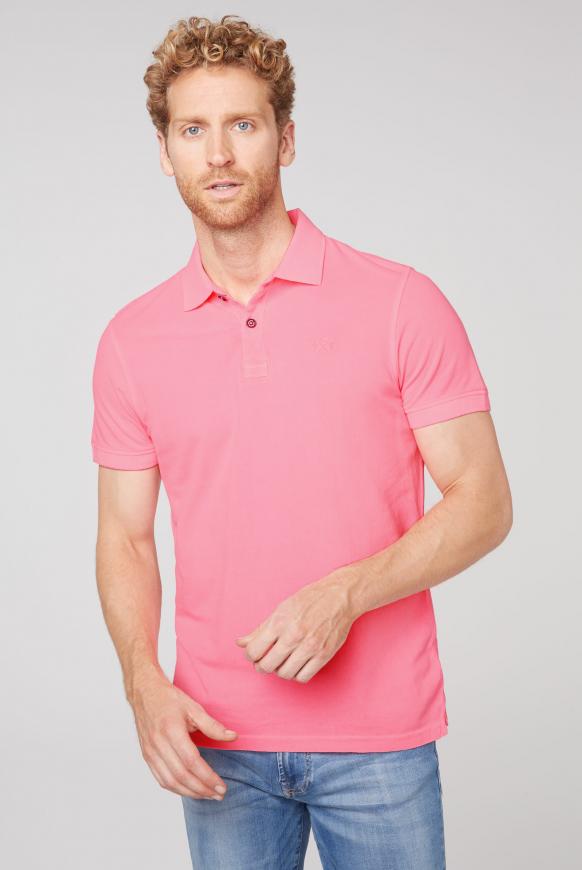 Basic Kurzarmpolo aus Piquee
