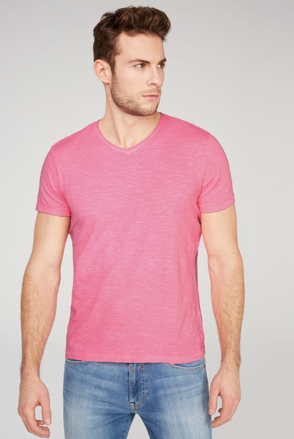 fluorescent pink shirt