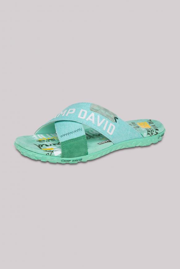 Beach Sandalen mit Logo Artworks