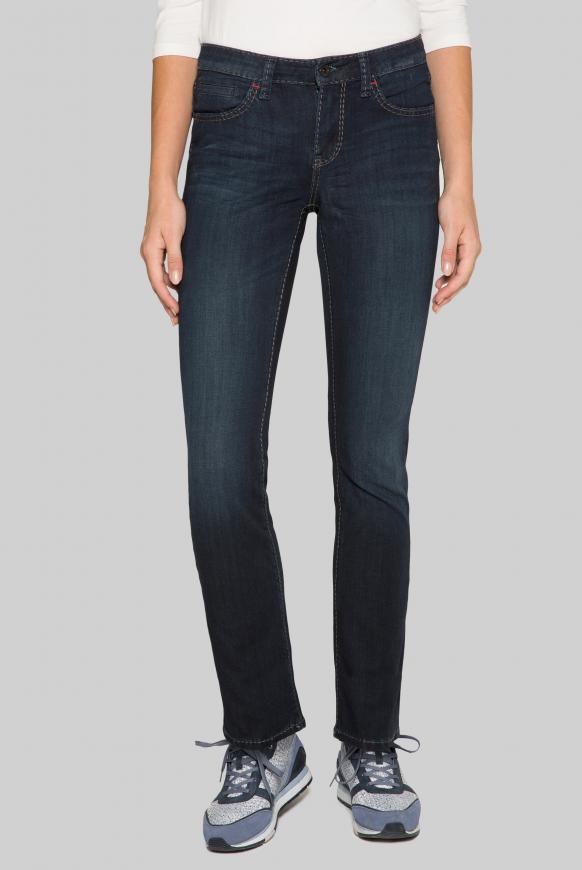 Bi-Elastic Denim RO:MY mit Used-Waschung Regular Fit