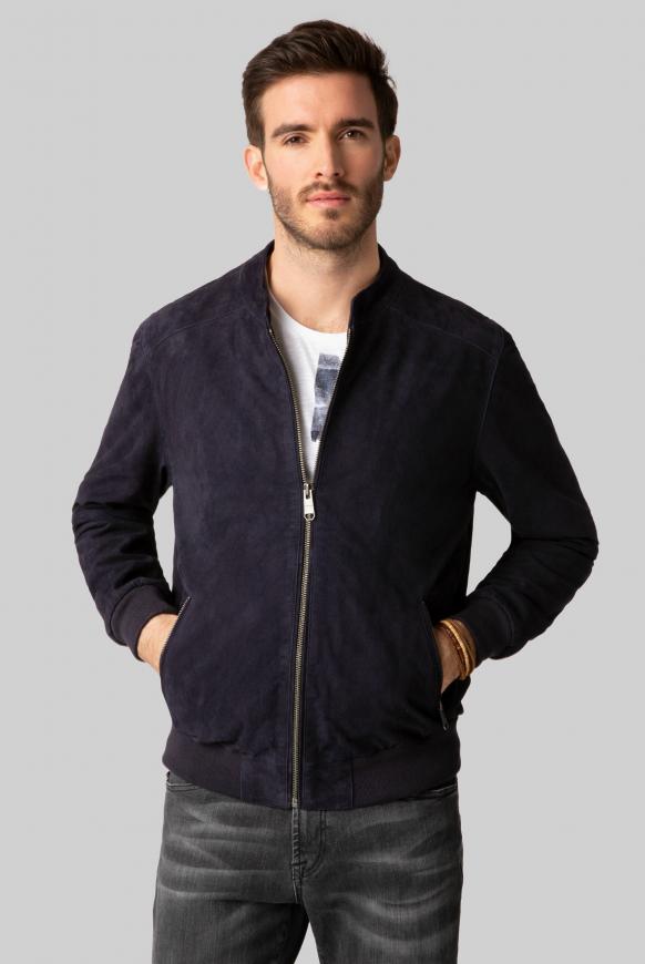 Blouson aus Veloursleder