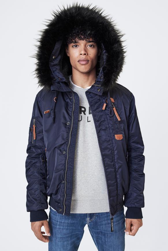 BOS-TON Bomberjacke mit Kapuze