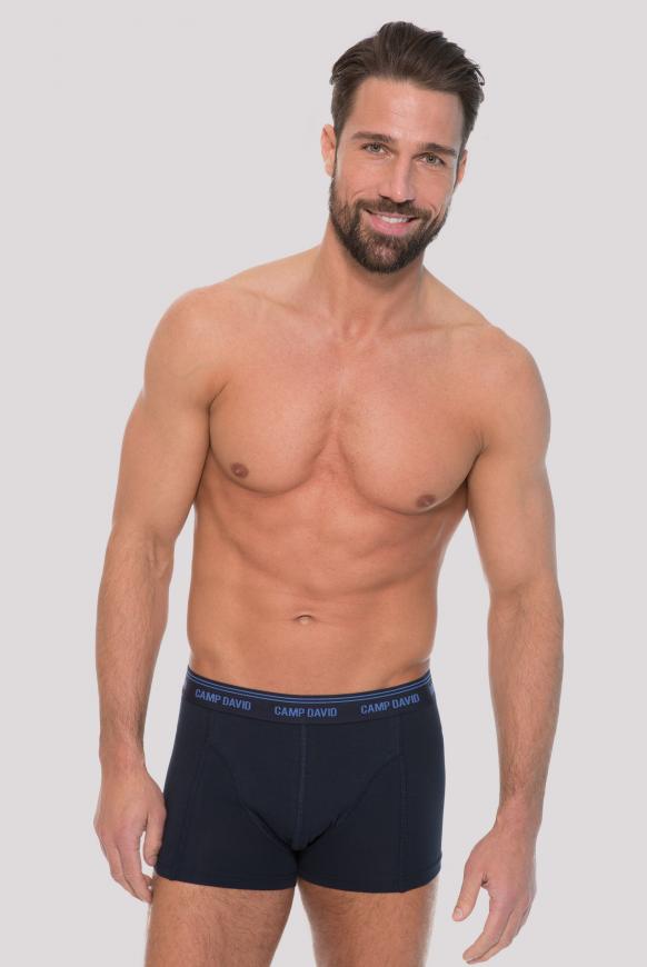 Boxershorts mit Logo-Bund dark navy