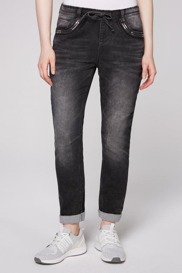 Boyfriend Jeans JO:SY aus Sweatmaterial