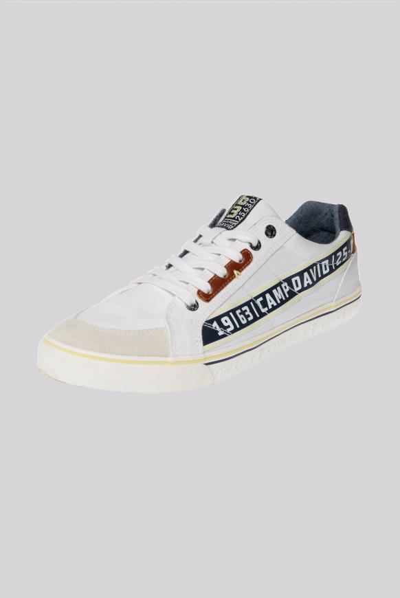 Canvas Sneaker mit Logo Artworks