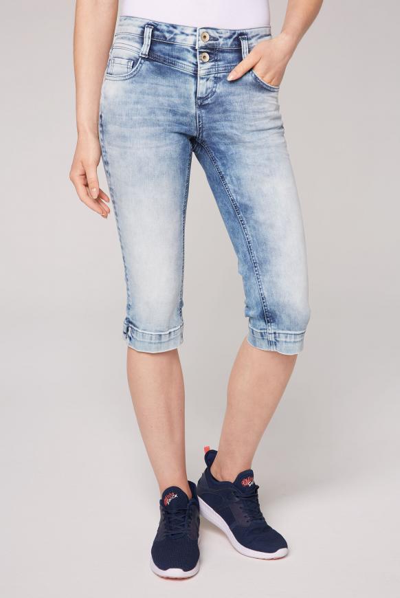 Capri Jeans KA:RA mit Knopf-Detail