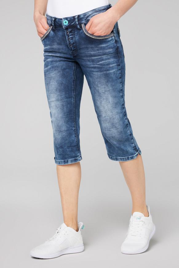 Capri Jeans LY:LI mit Taschen-Stitchings