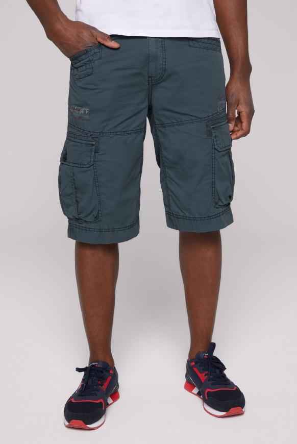 Cargo Shorts mit Tapes und Label Prints