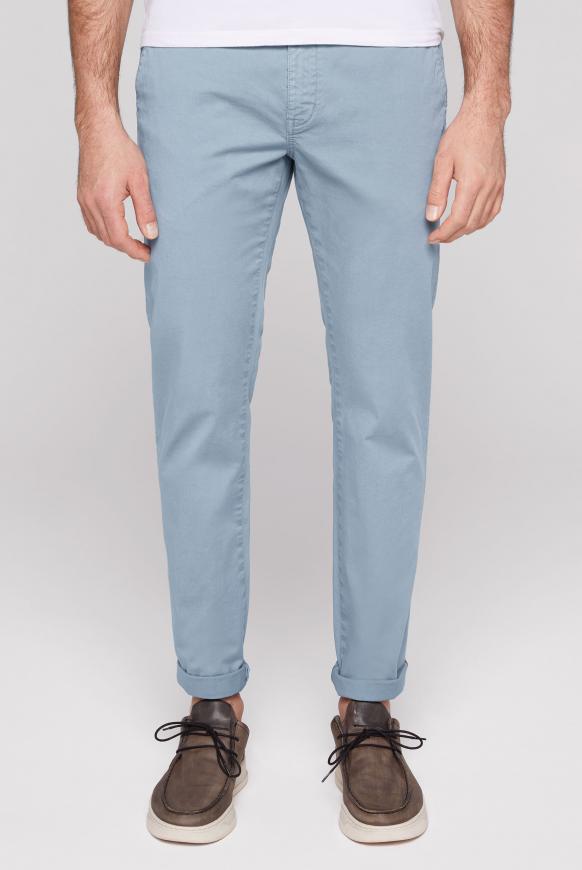 Chinohose mit gewaschener Optik