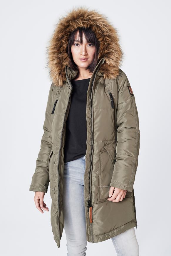 CIN-DY Stepp-Parka mit Kapuze