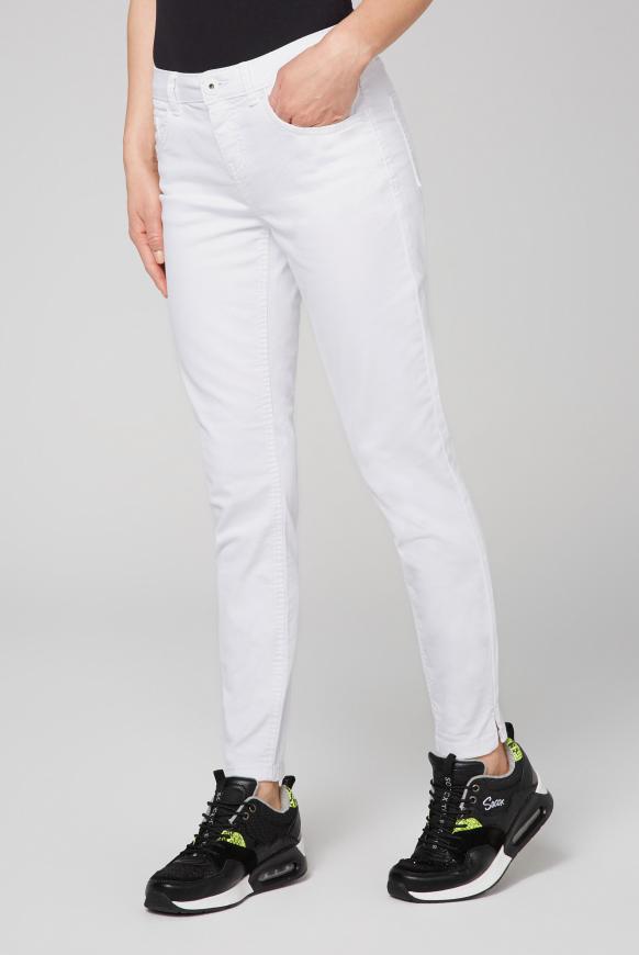 Coloured Jeans MI:RA mit tonigen Nähten