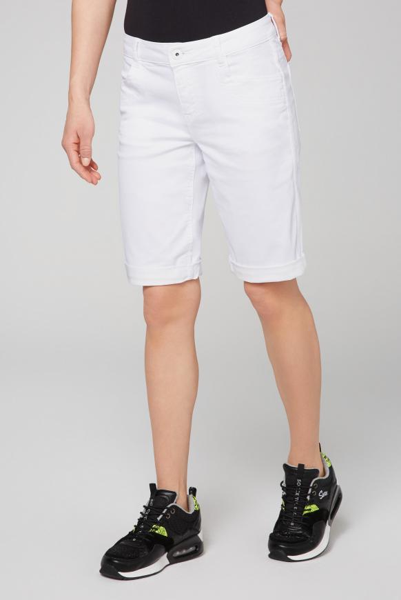 Coloured Jeansshorts BE:BY mit Seitentape
