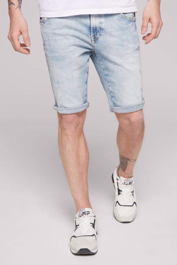 DA:VD Skater Jeans Shorts ocean blue