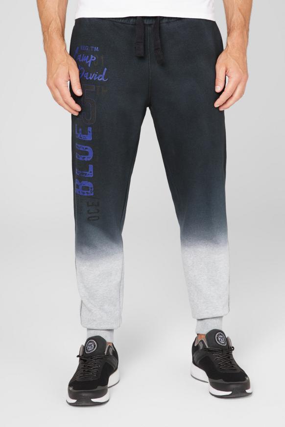 Dip Dye Jogginghose mit Rubber Print