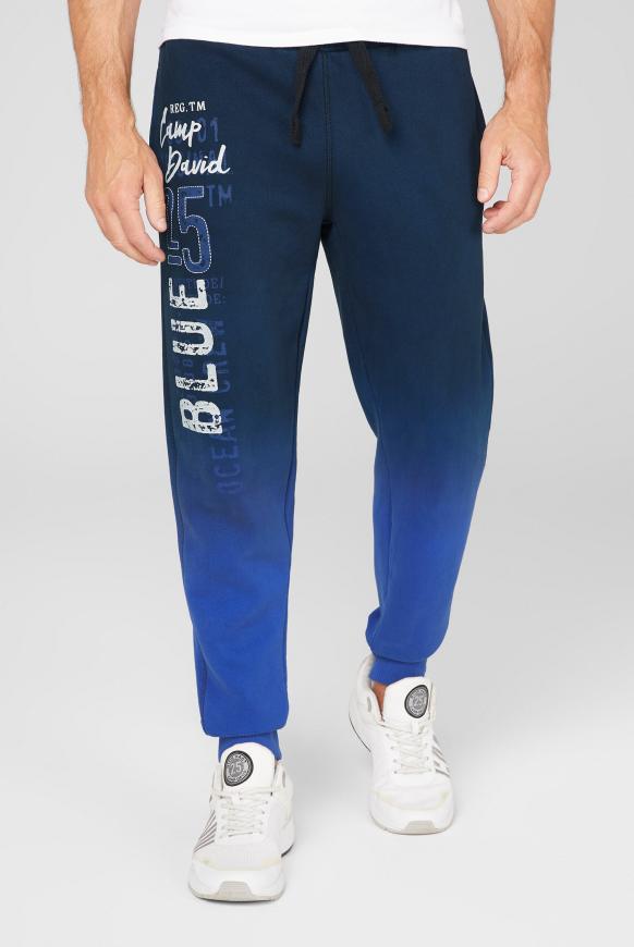 Dip Dye Jogginghose mit Rubber Print