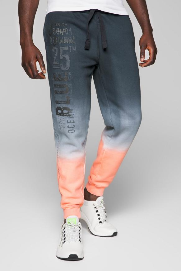 Dip Dye Jogginghose mit Rubber Print