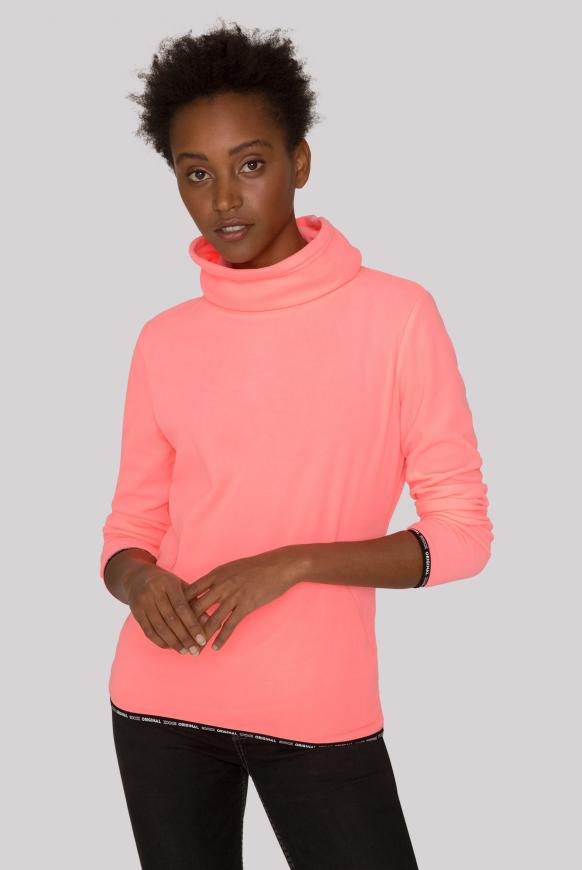 Fleece-Pullover mit Back Artwork