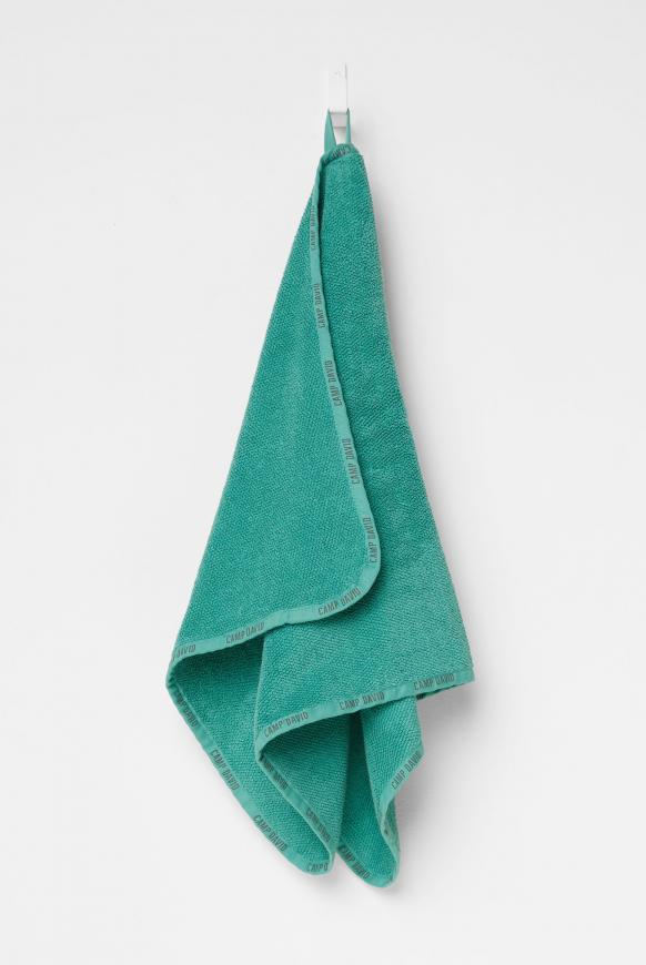 Handtuch mit Logo-Saum 50 x 90 cm cool green