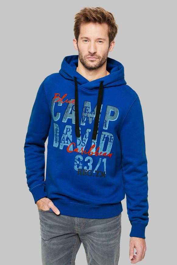 Hoodie mit großem Logo-Fotoprint
