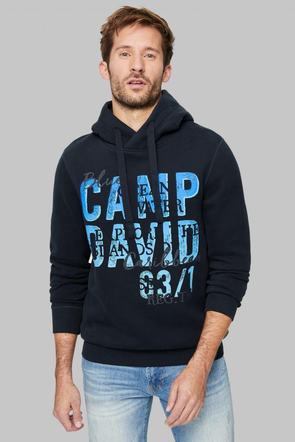 Hoodie mit großem Logo-Fotoprint