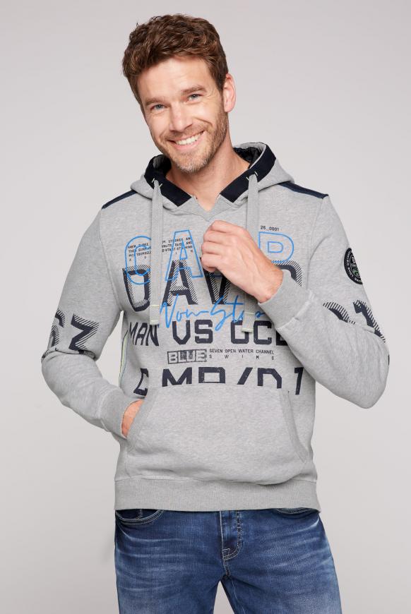 Hoodie mit großen Artworks beidseitig
