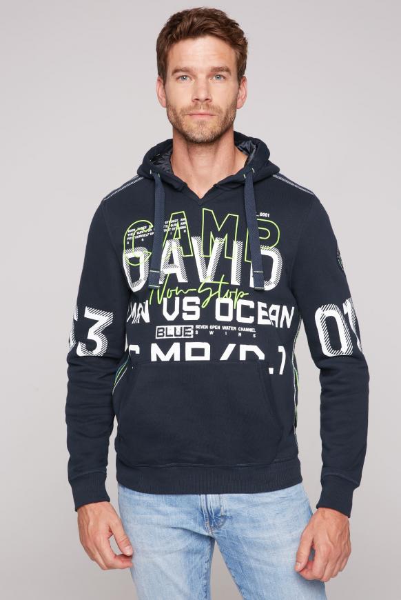 Hoodie mit großen Artworks beidseitig