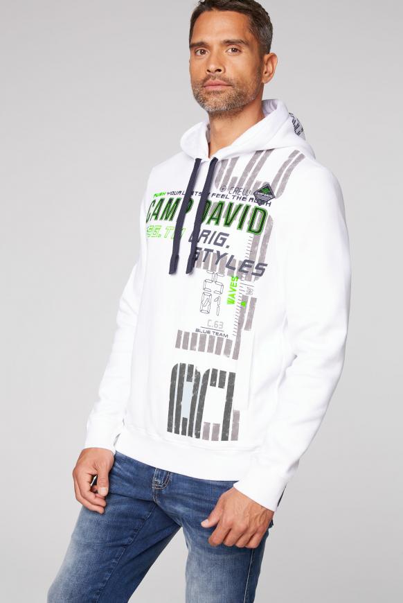 Hoodie mit Logo-Artwork