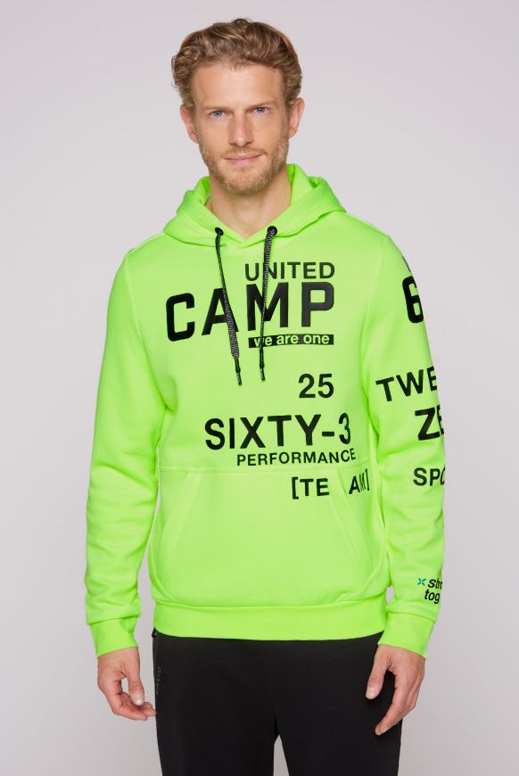 Hoodie mit Logo Rubber Prints