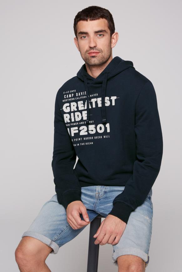 Hoodie mit Wording Print