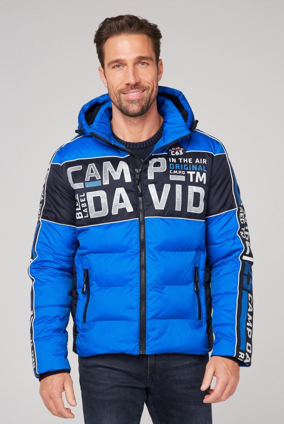 Jacke im Ski-Design mit Logo Artwork