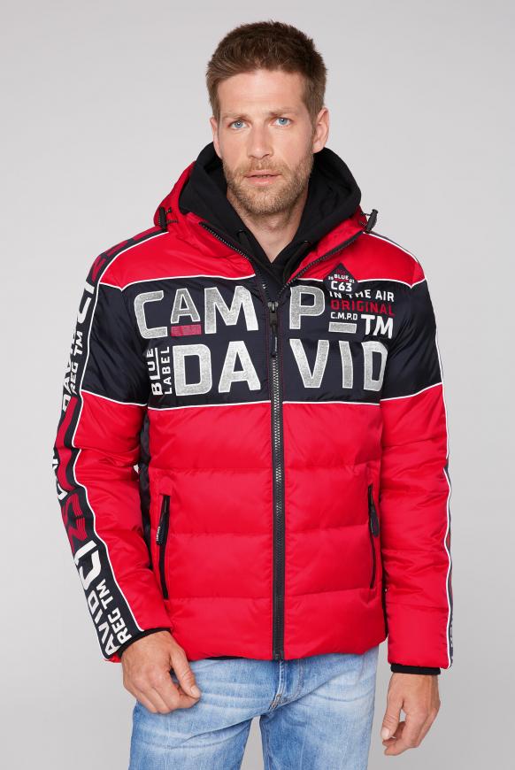 Jacke im Ski-Design mit Logo Artwork