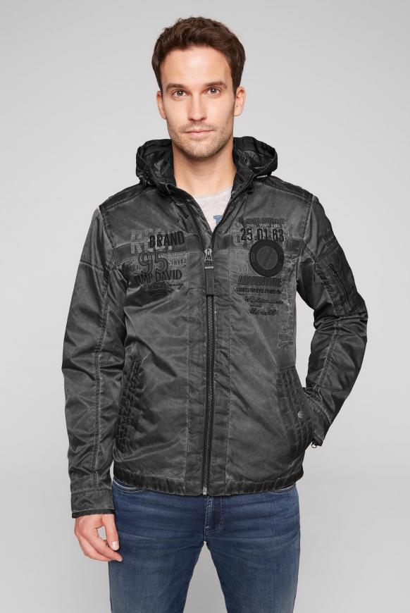 Jacke Oil Dyed mit Artworks und Coating