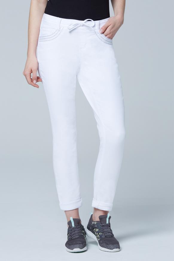 Jeans JO:SY Boyfriend Fit aus Sweatmaterial