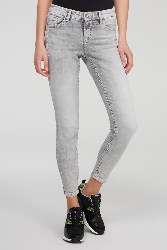 Jeans MI:RA mit Back Prints