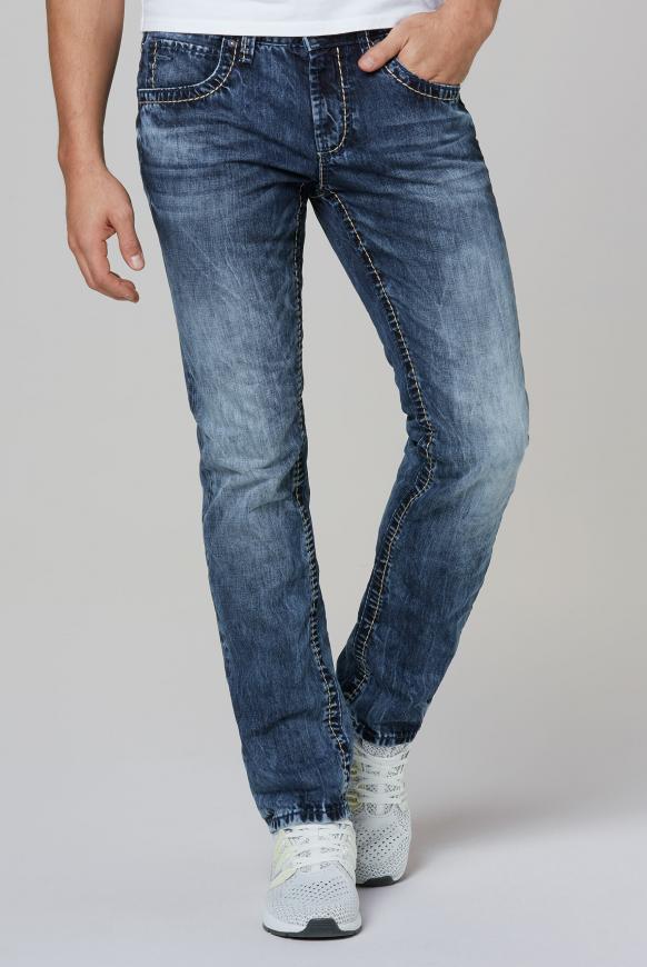 Jeans NI:CO mit Bleaching-Effekten