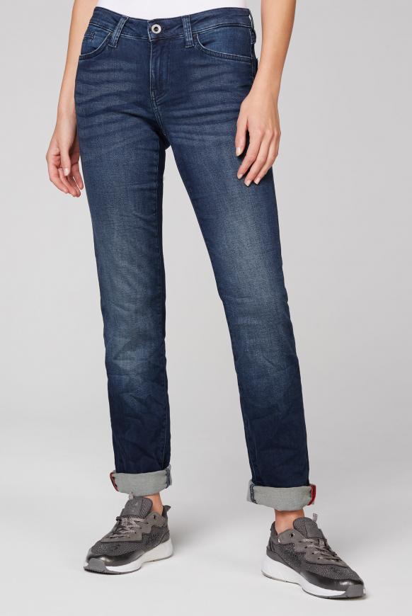Jeans RO:MY aus Sweatmaterial in Denim-Optik