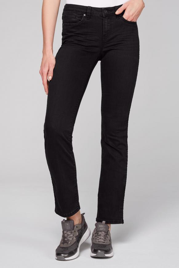 Jeans RO:MY mit Samttape an den Seiten