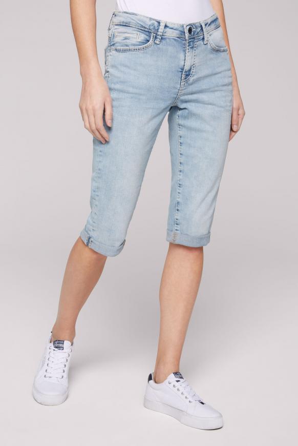 Jeans Shorts RO:MY mit Turn-Up-Saum